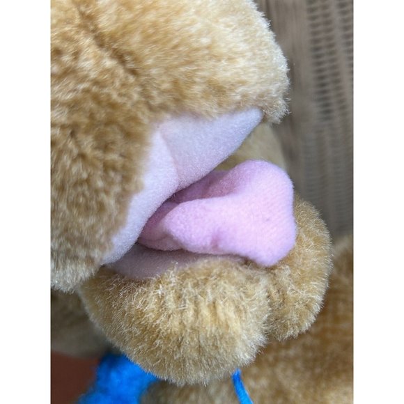 plush brown dog with black eye New Concepts Hong Kong scrappy Vintage - Picture 7 of 11